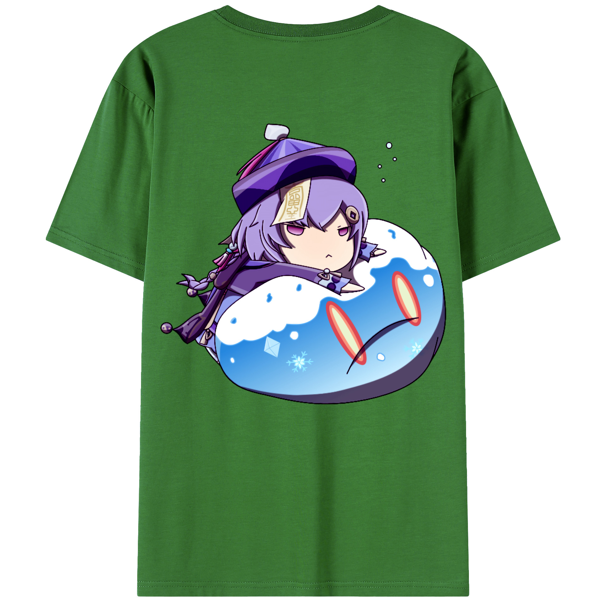 げんし神 七七 なな  genshin Nana レディース半袖Tシャツ(バックプリント)